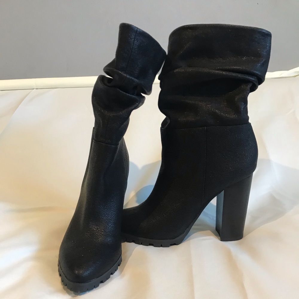 Worn once! Black Katy Perry boots. 9